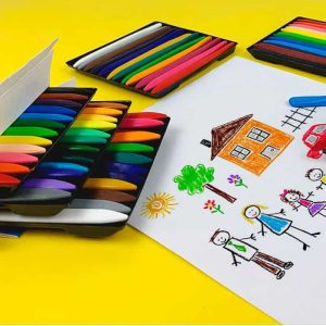 Crayons, kompaktné voskové pastelky (24 kusov)