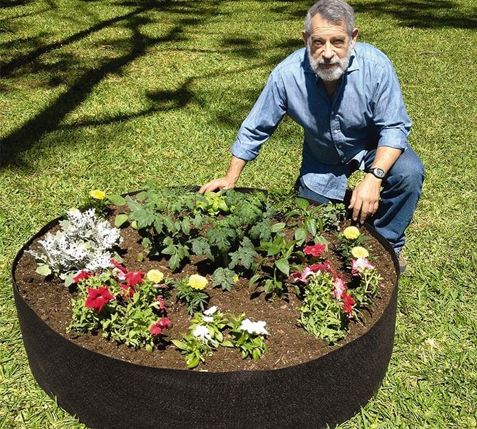 Garden GrowBag, záhon z textilu pre bujný rast všetkých druhov rastlín