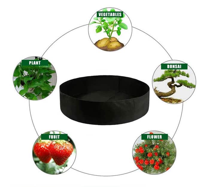 Garden GrowBag, záhon z textilu pre bujný rast všetkých druhov rastlín