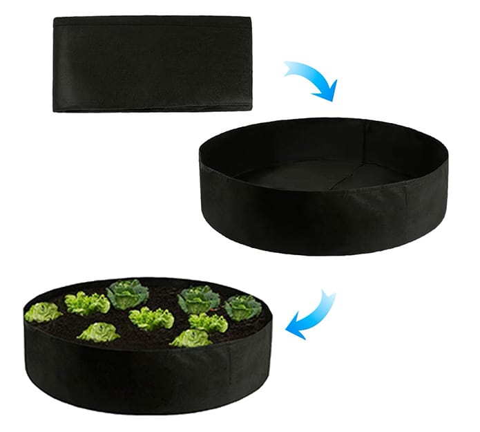 Garden GrowBag, záhon z textilu pre bujný rast všetkých druhov rastlín