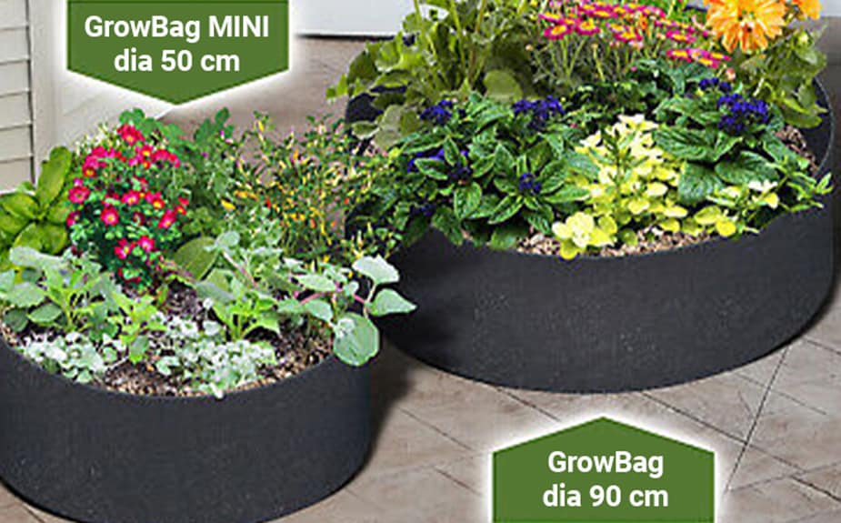 Garden GrowBag, záhon z textilu pre bujný rast všetkých druhov rastlín
