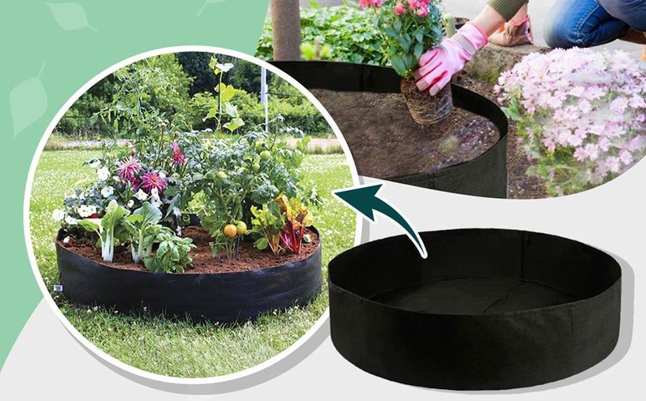 Garden GrowBag, záhon z textilu pre bujný rast všetkých druhov rastlín