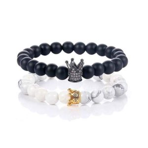 KingStar&QueenStar, súprava náramkov pre páry