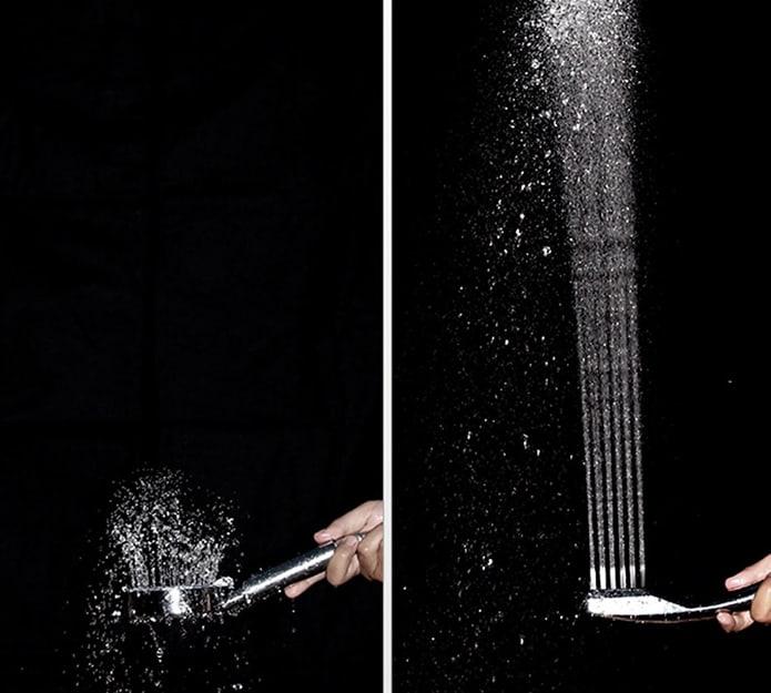 TurboShower, ručná sprcha so silným prúdom a malou spotrebou